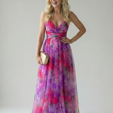 Isel | Minkštas Wrap Maxi Suknelė