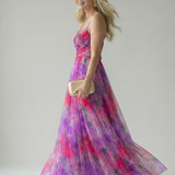 Isel | Minkštas Wrap Maxi Suknelė