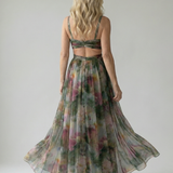Isel | Minkštas Wrap Maxi Suknelė