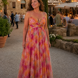 Isel | Minkštas Wrap Maxi Suknelė