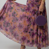 Calen | Off Shoulder Flow Midi Suknelė