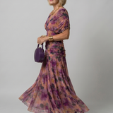 Calen | Off Shoulder Flow Midi Suknelė