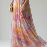 Isel | Minkštas Wrap Maxi Suknelė