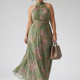 Mirelle | Sukaupta Halter Midi Suknelė