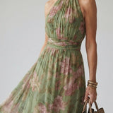 Mirelle | Sukaupta Halter Midi Suknelė